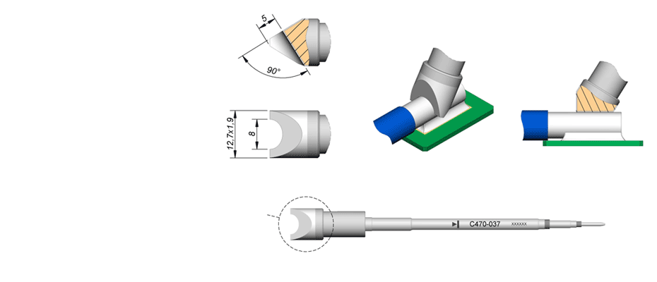 C470037 - Cartridge for T470 Comfort handpiece